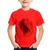 Camiseta Infantil Melisandre Art - Foca na Moda Vermelho