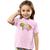 Camiseta Infantil Menina Menino Batatinha Frita  vs Brócolis Rosa claro