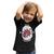 Camiseta Infantil Menino Futuro Roqueirinho Rock and Kids Preto