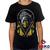 Camiseta Infantil Mortal Kombat 100% Algodão Scorpion Geeko Preto