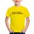 Camiseta Infantil O que a senhora  deseja, excelência - Foca na Moda Amarelo