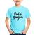 Camiseta Infantil Pedagogia por amor - Foca na Moda Azul claro