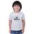 Camiseta Infantil Preta Branca Com Estampa 100% Algodão Branco