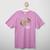 Camiseta Infantil Puma Bob Esponja Unissex Rosa