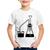 Camiseta Infantil Química Erlenmeyer e Bequer - Foca na Moda Branco