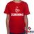 Camiseta Infantil Scorpions 100% Algodão Rock Geeko Vermelho
