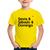 Camiseta Infantil Sexta & Sábado & Domingo - Foca na Moda Amarelo