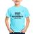 Camiseta Infantil Signo: fome - Ascendente: lanches - Foca na Moda Azul claro