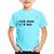 Camiseta Infantil Think more, Talk less - Foca na Moda Azul claro