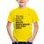 Camiseta Infantil Tira seu ódio da frente que eu quero passar com meu amor - Foca na Moda Amarelo