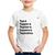 Camiseta Infantil Top & Topper & Topster & Topzera & Topíssimo - Foca na Moda Branco