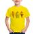 Camiseta Infantil Unicórnio Sorvete - Foca na Moda Amarelo