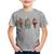 Camiseta Infantil Unicórnio Sorvete - Foca na Moda Cinza