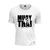 Camiseta Invisivél Muay Thai Fighter Shadow Shap Life  Branco