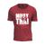 Camiseta Invisivél Muay Thai Fighter Shadow Shap Life  Bordô