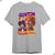Camiseta Justin Drew Bieber Purpose Pop Graphic Vintage Tour Cinza mescla