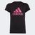 Camiseta Juvenil Adidas Essentials Big Logo Feminina Preto