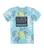 Camiseta Juvenil Masculina Paradise Rovitex Kids Azul splash