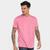 Camiseta Lacoste Logo Masculina Rosa