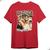 Camiseta Lactea Video Tamo Junto Tik Vintage Toker Humor Vermelho