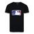 CAMISETA LOGO MLB PRETO ROYAL New Era Preto