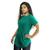 Camiseta Long Feminina Alongada Academia Blusinha Viscose Verde