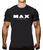 Camiseta Long line Dry fit Max titanium Suplementos. Branco