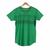Camiseta Long line Masculina Gola Polo Esporte Swag estampas Verde bandeira