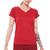 Camiseta Lupo T-shirt Af Comfortable Feminina 71600-002 Vermelho