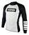 Camiseta Lycra Surf Jetski Kite Standup Sunset Fpu50+ Preto, Branco