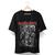 Camiseta Manga Curta Bandas Rock T-shirt Estampada Ramones Linkin Park Algodão Unissex Iron maiden