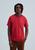 Camiseta Manga Curta Masculina H+ Vermelho médio