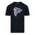 CAMISETA MANGA CURTA NFL ATLANTA FALCON PRETO MESCLA CINZA New Era Preto