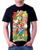 Camiseta Mario Bros World Game Jogo Preto