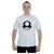 Camiseta Mario Cogumelo Jogo Feminina Masculina Básica Branco