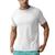 Camiseta Masculina Academia Treino Dry Fit Super Leve Branco