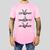 Camiseta Masculina Adulto Casual Algodão Premium Estampada Gola Redonda Arame Rosa