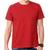 Camiseta Masculina Algodão 30.1 Básica Camisa Lisa Vermelho