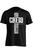 Camiseta Masculina Algodão Evangélica Creio Em Deus Preto