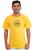 Camiseta Masculina Algodão Evangélica Restauração Amarelo