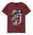 Camiseta Masculina Algodão Premium Dragon Ball Super Anime Vinho
