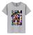 Camiseta Masculina Algodão Premium Dragon Ball Super Anime Cinza
