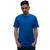 Camiseta Masculina Básica Gola Redonda 100% Algodão Linha Premium - Todas as Cores Azul royal