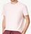 Camiseta Masculina Básica Hering Gola Redonda Rosa