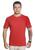 Camiseta Masculina basica Techamalhas 100% Algodão casual Vermelho