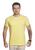 Camiseta Masculina basica Techamalhas 100% Algodão casual Amarelo