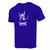 Camiseta Masculina Camisa Para Academia Camiseta Judo Blusa UFC Azul