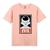 Camiseta Masculina Casual Algodão Premium Freeza Evil Rosa