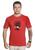 Camiseta Masculina De Algodão Dragon Ball Z Goku Esfera Vermelho