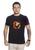 Camiseta Masculina De Algodão Monkey D. Luffy One Piece Sanji Fogo Preto